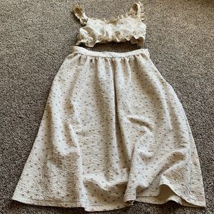 Shein Two Piece Skirt Set